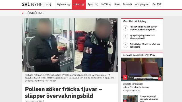 SVT censur