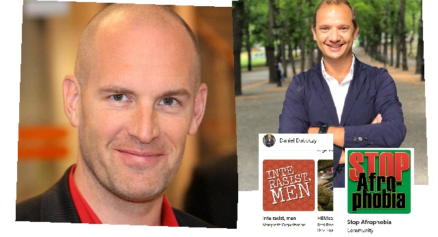 Peter Ingman och Daniel Daboczy hjälpte Brit Stakston och Martin Schibbye att locka pensionärer.